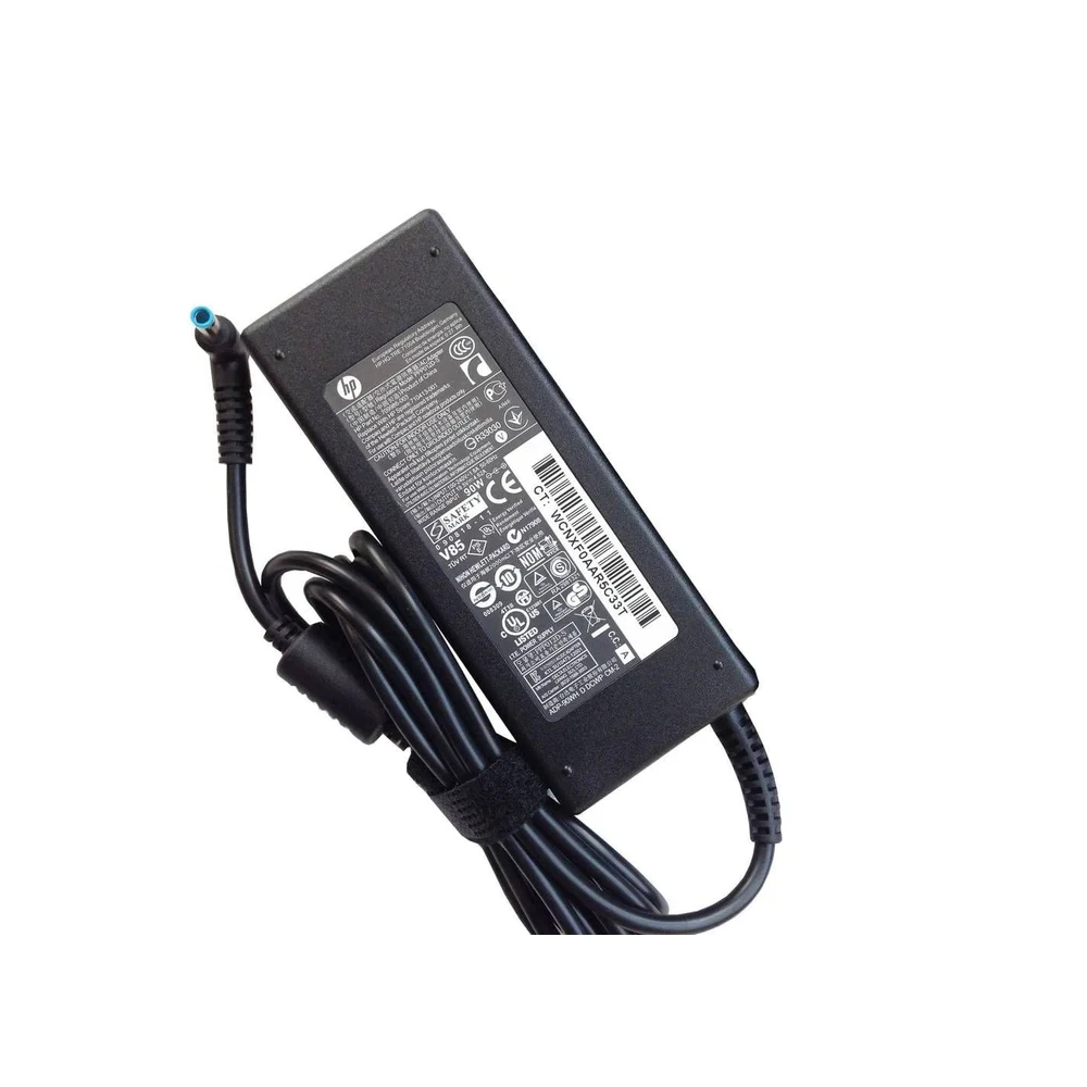 HP Original 90w |19.5v/4.62a |4.5mm x 3.0mm Blue Pin Laptop Adaptor view 3